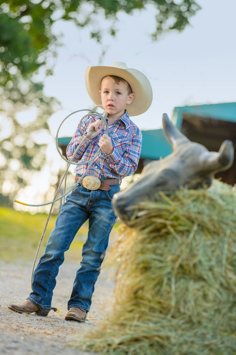 Boys George Strait Wrangler Jeans – Aces & Eights Western Wear, Inc.