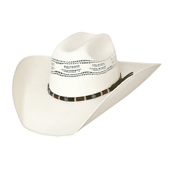 Bullhide Hats Go Round 20X Bangora Hat - Rodeo Round Up Straw Collection - Natural 2803