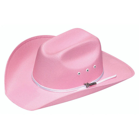 Twister Kids Mavericks Pink Straw Hat       T7130030 Youth / T7102030 Infant