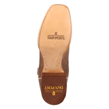 Dan Post Men's Jerry Square Toe Western Boots -  Tan            DP7042