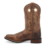 Laredo Mens Kane Square Toe Leather Boots -Tan       7812