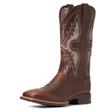 Ariat Mens Solado VentTEK Square Toe Western Boot - Dark Whiskey      10034038