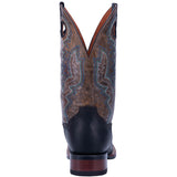 Dan Post Mens Duce Black Leather Western Boots   DP4558