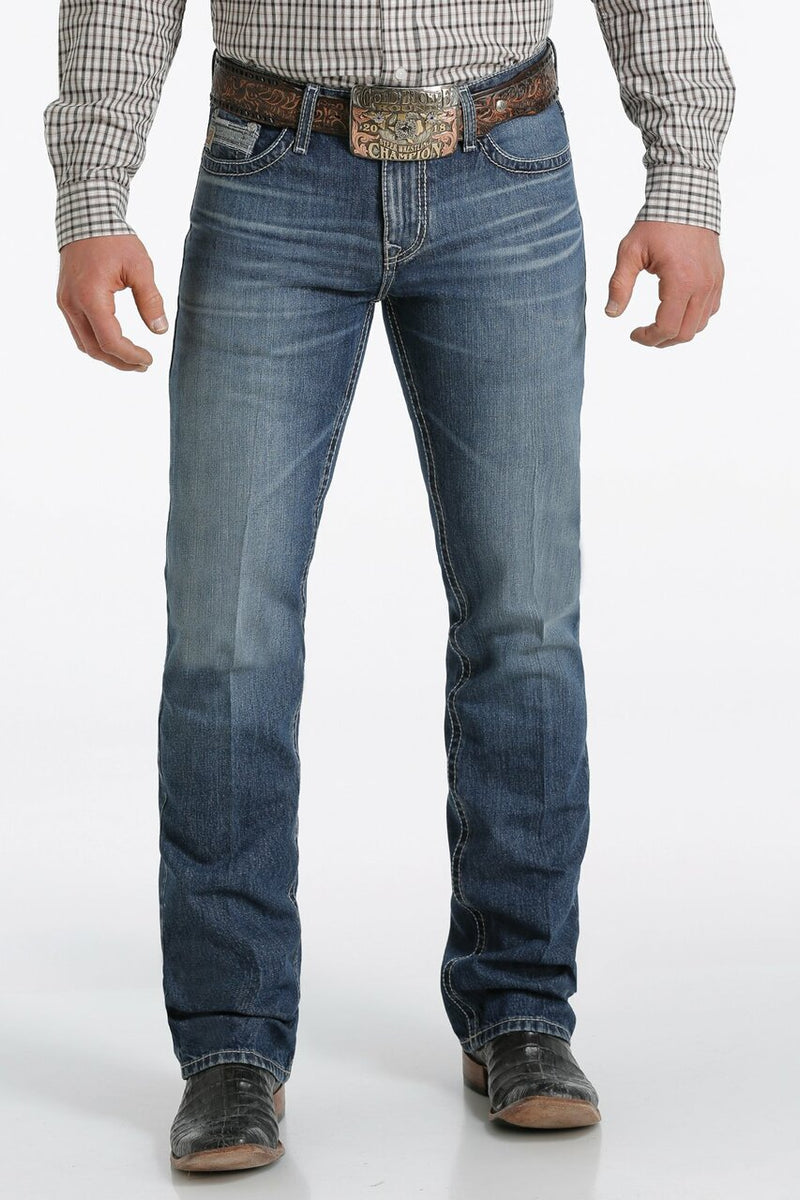 Cinch Men's Ian Slim Boot Cut Jean - Cowpokes Work & Western