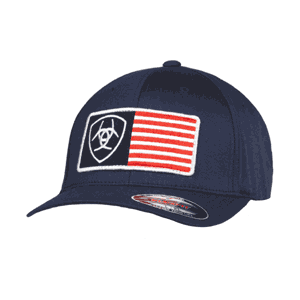 Ariat Men's Cap Shield Flexfit USA Flag  A300045003