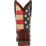 Durango Mens Patriotic Pull-On Western Flag Boots    DB5554