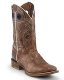 Nocona Mens Go Round Tan Western Boots   NB5536