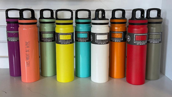 SIC 27oz Water Bottles/Various Colors
