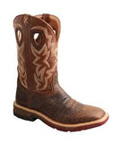 Twisted X Mens 12″ Western Work Boot with CellStretch® – WP    MXBW002