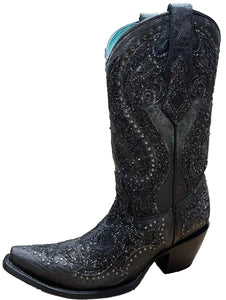 Corral Black Bling Boot           C3826