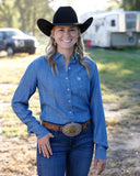 CINCH LADIES CHAMBRAY SHIRT  MSW9164279