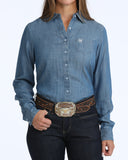 CINCH LADIES CHAMBRAY SHIRT  MSW9164279