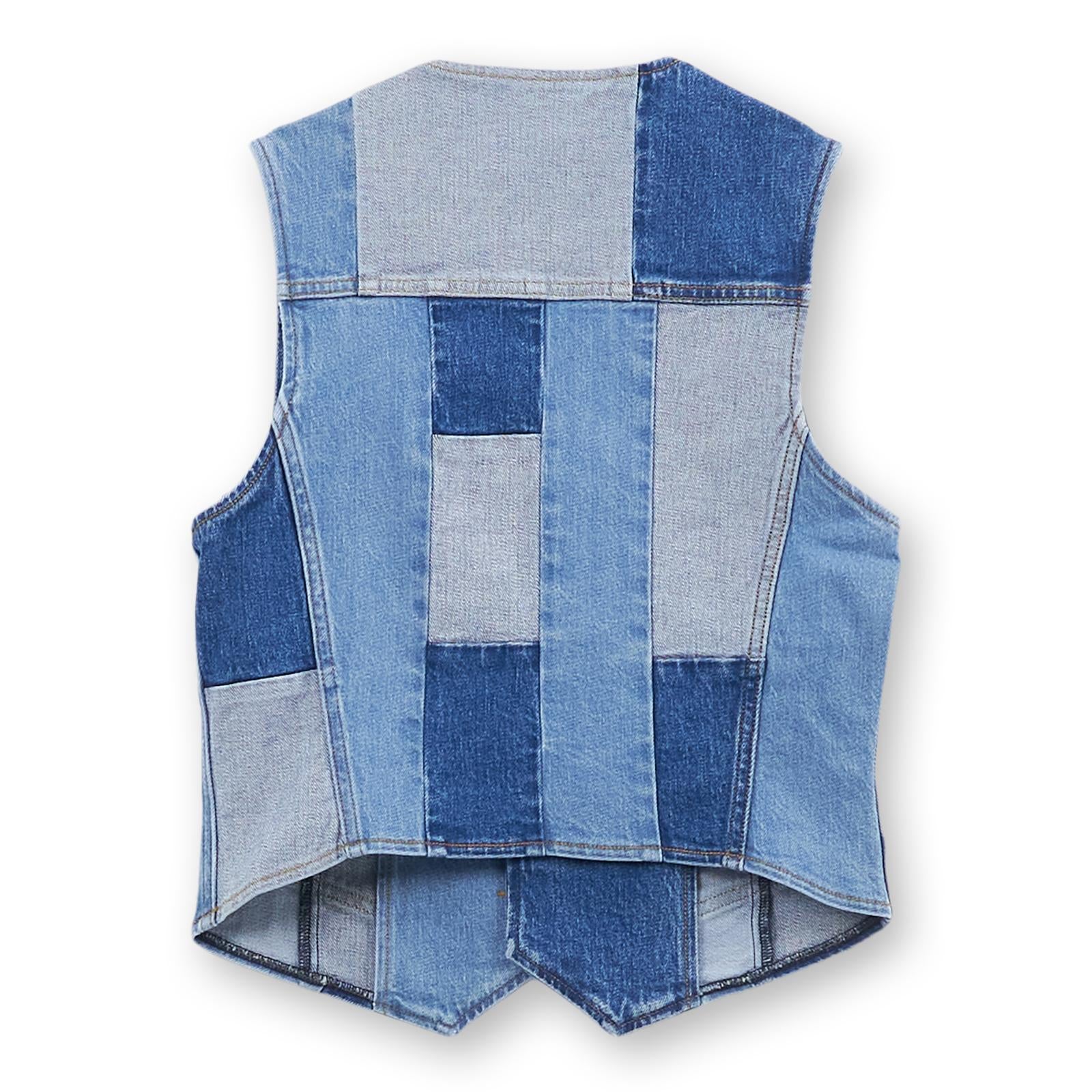 Wrangler Womens Lainey Wilson Patchwork Vest 112360674