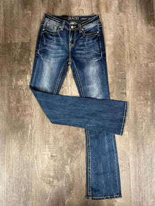 Grace In LA Womens Bootcut Jeans          EB51925