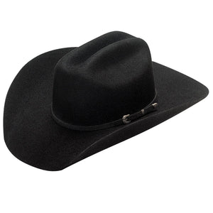 M&F Men's Twister Dallas Black Wool Cowboy Hat      T7101001