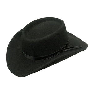 M&F Twister Gambler Crushable Wool Hat - Black      7211801