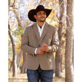 Cinch Men’s Tweed Sports Coat – Brown     MWJ1966001