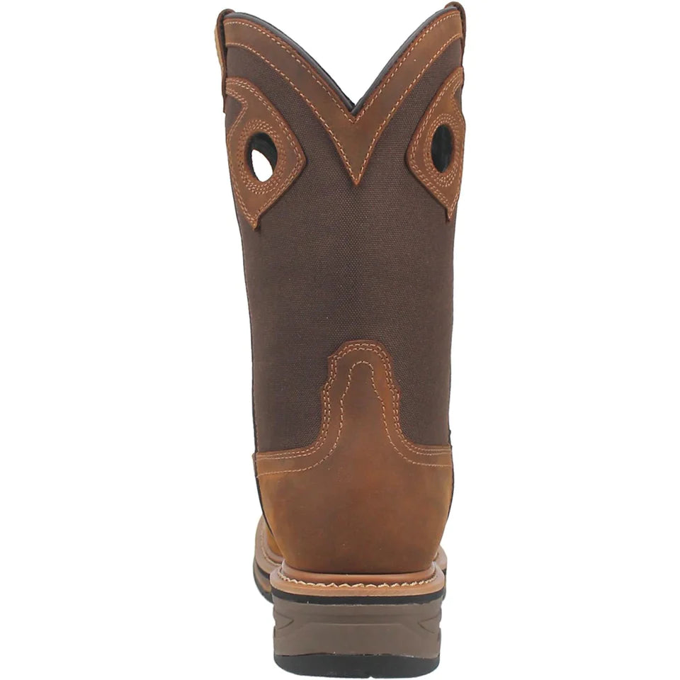 Men s Dan Post Bram Waterproof Work Boots Brown DP56455