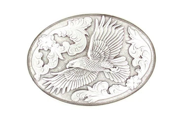 Nocona Oval Eagle Buckle by M&F       37044