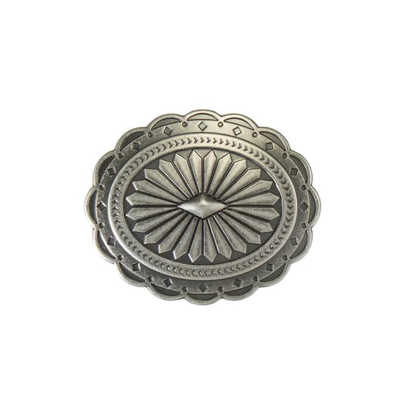 M&F Blazing Roxx Oval Diamond Sunburst Belt Buckle        37901