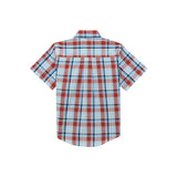 Wrangler Boy's Riata Short Sleeve Plaid Shirt     112374905