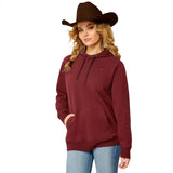 Ariat Womens Logo 2.0 Hoodie - Tawny Port     10052683