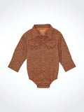 Wrangler Baby Boy's Long Sleeve Western Snap Bodysuit     112367741