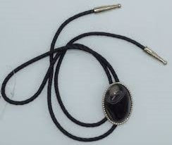 Double S Onyx Stone Western Bolo by M&F       22836