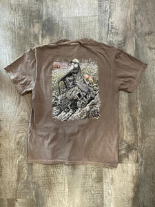 Speckle Bellies Mud-Riding Pocket Tee - Espresso