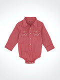 Wrangler Baby Boy's Long Sleeve Western Snap Bodysuit      112367743