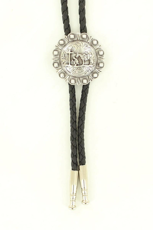 M&F Double S Adult Bolo Cowboy Prayer     22844