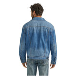 Wrangler Mens Retro Sherpa Lined Denim Jacket - Rodeo Nights     112353363