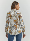 Wrangler Womens All Occasion Western Snap Shirt in Western Floral     112353153