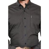 Cinch Men's Modern Print Navy Button Down Shirt          MTW1347167