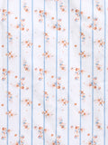 Ely Cattleman Men's Long Sleeve Wallpaper Floral Print Snap Shirt - White  2027118-WH