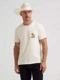 Wrangler Silent Rider Back Graphic T-Shirt - Antique White    112372856
