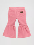 Wrangler Baby Girl's Vibrant Ruffle Leg Flare Jean - Samira     112375233