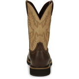 Justin Superintendent 11" Workboot - Golden Brown Water Buffalo       SE4660