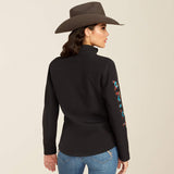 Ariat Womens New Team Softshell Jacket - Black|Serrano Southwest Print    10051977