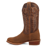 Dan Post Men's Round Toe Western Boots - Tan Sanded - Neeley           DP7045
