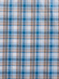 Ely Cattleman Men's Short Sleeve Plaid Snap Shirt- Melon & Navy  2026283-ME/2026283-NV