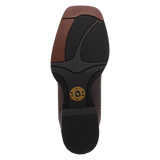 Dan Post Girls Salina Square Toe Boots  Chocolate/Turquoise          DPC4002