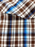 Ely Cattleman Men's Pro Long Sleeve Plaid Vented Western Shirt  2024120-99