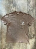 Speckle Bellies Mud-Riding Pocket Tee - Espresso