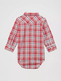 Wrangler Baby Boy's Long Sleeve Western Snap Bodysuit - Red Vermilion 112374325