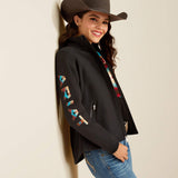 Ariat Womens New Team Softshell Jacket - Black|Serrano Southwest Print    10051977