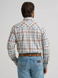 Wrangler Men's Retro Long Sleeve Sawtooth Snap Western Shirt - Historic Tan  112374742