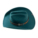 Women's Turquoise Premium Wool Hat By Bullhide Hats      8006