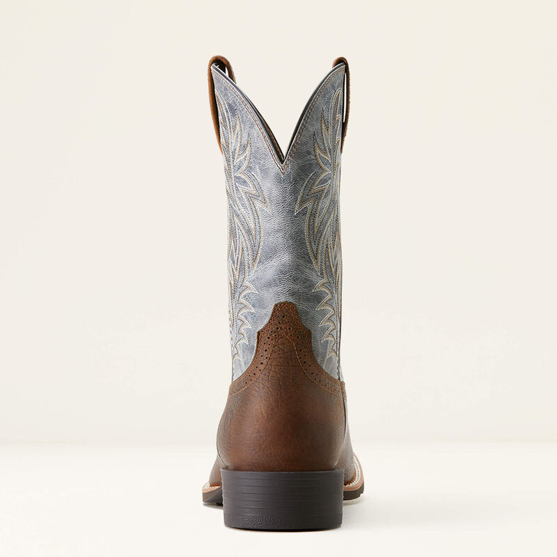Ariat Mens Sport Wide Square Toe Cowboy Boot - Earth|Glacier  display picture 2