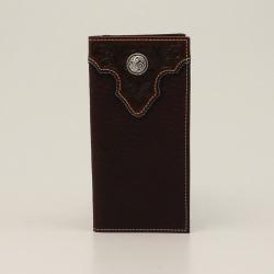 M&F Ariat Youth Rodeo Wallet Floral Embossed Brown       A3551502